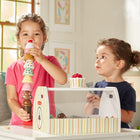 Melissa & Doug, Comptoir à glaces avec cuillères et glaces en bois-7