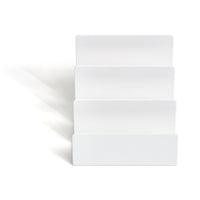 Trieur à courrier en plastique à 3 fentes TRU RED, blanc-Organise rapidement et entrepose les lettres, le courrier et d’autres documents.