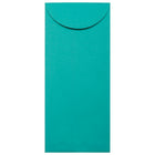 JAM Paper #14 Policy Envelopes, 5 x 11.5, Brite Hue Sea Blue Recycled, 1000 Pack (3156406B)-Sea blue
