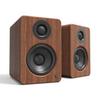 Kanto YU2 Powered Desktop Speakers with Built-in USB DAC - Walnut - 2 Pack-80 Hz - 20 kHz Frequency Response, 2-way Crossover System, 2.5 kHz Crossover Frequency