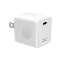 AXS 30W PROCharge USB-C PD GaN II Wall Charger with PPS - White-Integrated GaN technology provides a high-power, efficient charge that won’t overheat 
