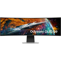 Samsung 49" Odyssey OLED G9 Gaming Monitor - G93SC-Impressive OLED performance with vibrant colours and incredible luminescence