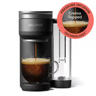 Keurig K-Crema Single Serve Coffee Maker - Black-Classic Pressure Brew: Classic coffee, tea, and hot cocoa