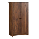 Sauder River Ranch Storage Cabinet - Grand Walnut-Multi-room storage: This functional cabinet can meet your storage needs in a variety of rooms – living room, kitchen, utility, or bedroom