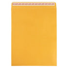 Jam Paper Open End Catalog Commercial Envelopes with Peel and Seal Closure - 11 1/2" H x 14 1/2" W - Brown Kraft Manila - 100 Pack-Color: Brown Kraft Manila