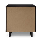 Manhattan Comfort Granville Modern Dresser and Nightstand Set - Black-30 Day Limited Manufacturer's Warranty