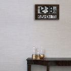 Marathon Commercial Grade Jumbo Atomic Wall Clock with 6 Time Zones - Indoor Temperature & Date - Wood Tone (CL030025WD)-Jumbo LCD display features 4.5-inch digits for easy viewing