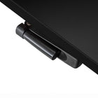 Ezywork Manual Height Adjustable Standing Desk - 48" x 24" - Black Frame / Black Table Top-Weight Capacity: 132 lbs