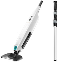 Aiper PilotFlow V3 Handheld Pool Vacuums Cleaner for In-Ground and Above-Ground Pool with 21 GPM Suction and Telescoping Pole-Double filtration system, Cleans from 8in to 8 ft 2 in depth, including shallow steps