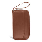 Champs - Collection Onyx Étui à passeport en cuir - Brun-Doublure RFID