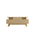 Manhattan Comfort Yonkers 62.99" Mid-Century Modern TV Stand - Black and Cinnamon-14.76" L x 62.99" W x 25.79" H