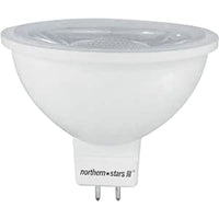 Northern Stars LED Light Bulb LE-7MR16/FL/30 3000K 12V 7W GU5.3 500 LM to 50W - 10 Pack-Frosted