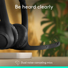 Logitech Zone 300 Wireless Bluetooth Headset With Noise-Canceling Microphone - Graphite-Impressive Audio: Embedded 30 mm dynamic audio drivers with customized fine-tuned diaphragm patterns to deliver clear audio for calls and other listening options