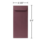 JAM Paper #10 Policy Envelopes, 4 1/8 x 9.5, Burgundy, 500 Pack (36396161H)-4