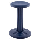 FDMT Kore Wobble Stool - 18.75" H - Dark Blue-The Kore Wobble Chair is infused with Smart Plastic, an anti-microbial agent that inhibits germs from growing on the stool's plastic surface.