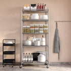 Seville Classics - Étagère En Câble Dacier Nsf À 5 Niveaux Avec Roues - 72 H x 36 W x 24 D po-9