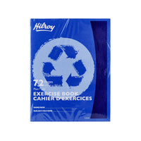 Hilroy Exercise Book Plain Recycled - 9-1/8" x 7-1/8" - 72 Pages-Hilroy makes it easier for students and teachers to identify the correct subject with a different lightweight colour cover for different rulings