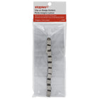 Staples Clip-Style Name Badge Kit - 3-1/2" x 2-1/8" - 10 Pack-Kits include clear plastic badge holders with white inserts
