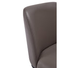 Manhattan Comfort - Lot de 2 chaises de salle à manger modernes Serena 23,62 po en similicuir gris-Garantie limitée du fabricant de 30 jours
