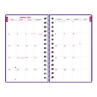 Brownline - 2026 Agenda quotidien DuraFlex avec couverture texturée extra robuste - 8 po x 5 po - Couleurs assorties - Anglais-Pages bonus supplémentaires comprenant : un calendrier de trois ans, une liste de dates importantes, des planificateurs trimestriels, une table d'intérêt, des tableaux de conversion métrique, des cartes et des sections dédiées pour les enregistrements des dépenses, les contacts (téléphone/adresse/courriel) et les notes