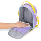 Roots Insulated Lunch Bag - 7L - Pink Purple-Dimensions: 11" x 7.25" x 4.25" / 28 x 19 x 11 cm