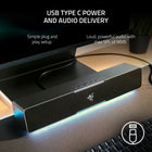 Razer Leviathan V2 X PC Gaming Sound Bar-Powered by a single USB Type C cable, the Razer Leviathan V2 X draws power more efficiently to deliver dynamic audio with a volume output of 90dB at 1 m and enables fuss-free connectivity for an easy setup