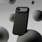 TUFF8 GlideAir Mag Rugged Case for iPhone 17 Air - Black-Soft matte surface: helps resist fingerprints and keeps your case looking clean and refined