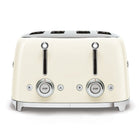 SMEG 4x4 4-Slice Toaster - Cream -Get the best comfort with the automatic slices popup
