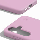 Ideal of Sweden Silicone Case w/ MagSafe for Samsung Galaxy S25 - Bubblegum Pink-Anti-dust and fingerprint coating