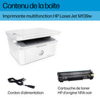 HP - Imprimante tout-en-un sans fil multifonction LaserJet M139w-Encre compatible: DM1 : Toner LaserJet noir HP 141A, W1410A, DM2 : Toner, LaserJet noir HP 142A, W1420A, EM1: Toner LaserJet noir HP, 150A, W1500A, DM1-2 : Kit HC Rep Bienvenue Toner noir HP, 141/142, W8006J