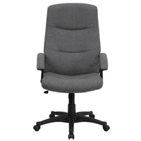 Flash Furniture – Fauteuil de conférence en nylon, gris (BT134AGY)-Chaise de bureau contemporaine