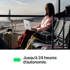 Apple - Portatif MacBook Pro 14 po - puce M5 - SSD 1 To - Mémoire unifiée 16 Go - Noir Infini - Anglais-SI VOUS AIMEZ IPHONE, VOUS ALLEZ ADORER MAC – Mac fonctionne en parfaite synergie avec vos autres appareils Apple. Affichez et contrôlez votre téléphone sur votre Mac grâce à la recopie d’iPhone. Copiez une image sur iPhone et collez-la sur votre Mac, ou utilisez Mac pour texter dans Messages et répondre à des appels FaceTime