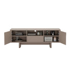 Manhattan Comfort Ella 59.1" Modern TV Stand - Mocha-10