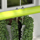 Outsunny - Balançoire pour enfants - cadre de balançoire en métal robuste en forme de A - vert-Comprend des piquets de sol pour le fixer au sol 