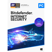 Bitdefender Internet Security - 3 Devices - 1 Year [Digital Download] -The best antivirus protection for Windows