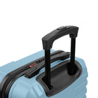 Swiss Mobility QUAD 30" ABS/PC Hardside Check-in Luggage - Milky Blue-Zipper-release expansion system for 20% more packing space