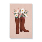 Denik Classic Layflat Notebook - Boots & Flowers-Layflat Journal Notebook