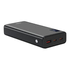 Kopplen 20000mAh Power Bank with Digital Display-Equipped with two USB-C ports and one USB-A port, you can charge up to three devices simultaneously