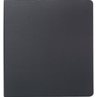 Staples® – Reliure standard avec porte-étiquette et anneaux en D, 1 1/2 po, noir-Les anneaux montés à l'arrière permettent aux pages de reposer à plat