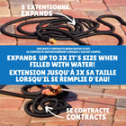XHose Pro 50' Expandable Garden Hose-Weatherproof: designed to handle extreme weather including heat, storms, and freezing temperatures for dependable outdoor performance