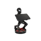 Exquisite Gaming Marvel: Symbiote Spider-Man Cable Guy Original Controller & Phone Holder-Compatible with all PlayStation, Xbox, Switch & retro console controllers