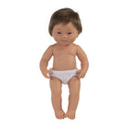 Miniland Educational - Poupée bébé 15 po anatomiquement correcte - Garçon trisomique-Corps articulé