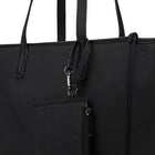 Bugatti Astoria Saffiano Tote Bag for Laptops Up to 15.6" – Black-Padded laptop compartment in the main section – fits most 15.6" laptops