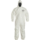 Dupont Personal Protection, Combinaisons Tychem 4000, Moyen, Blanc, paquet de 3-Couleur Blanc