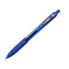 Zebra Z-Grip Retractable Ball Point Pens - 1.0mm - Blue - 12 Pack-Smoked Blue Plastic Design
