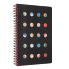 Pep Rally Cut-Out Coil Notebook - 6.1" W x 8.26" H - Pattern Power-Durable coil binding