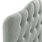 Modway Annabel Upholstered Fabric Queen Headboard - Grey-6