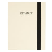 Gry Mattr Expanding Folder - 12.5" × 9.6" - Cream-Six expandable interior pockets for organized storage
