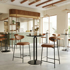 Zuo Rorun Counter Stool - Brown - Set of 2-Assembly required