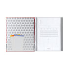 Hilroy Hockey Canada Primary Notebook - 10-1/2 H x 8-5/8" W - Red/Black-Poly Pocket